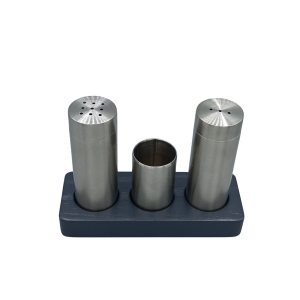 Antrasit üçgen baharatlık